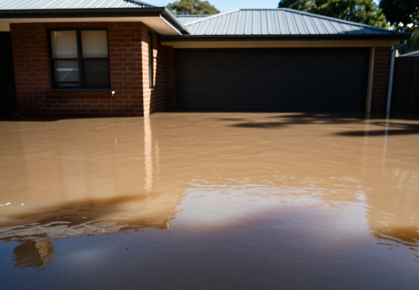Before and After Flood Damage in Narwee